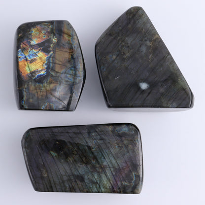 Labradorite Freeform Set of 5 - Expert Wholesale and Supplier of Wholesale Crystals & Bulk Gemstones, ["Freeforms","Labradorite","Madagascar"]