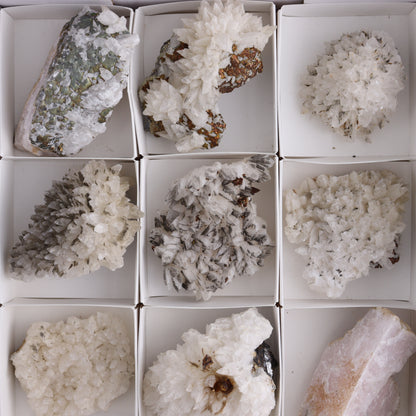 UV Reactive Calcite Flat Set of 12 - Expert Wholesale and Supplier of Wholesale Crystals & Bulk Gemstones, ["Calcite","Freeform","Freeforms","Mexico"]