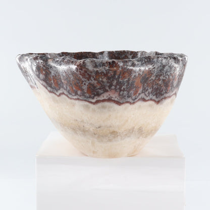 Mexican Onyx/Calcite Bowl 14"