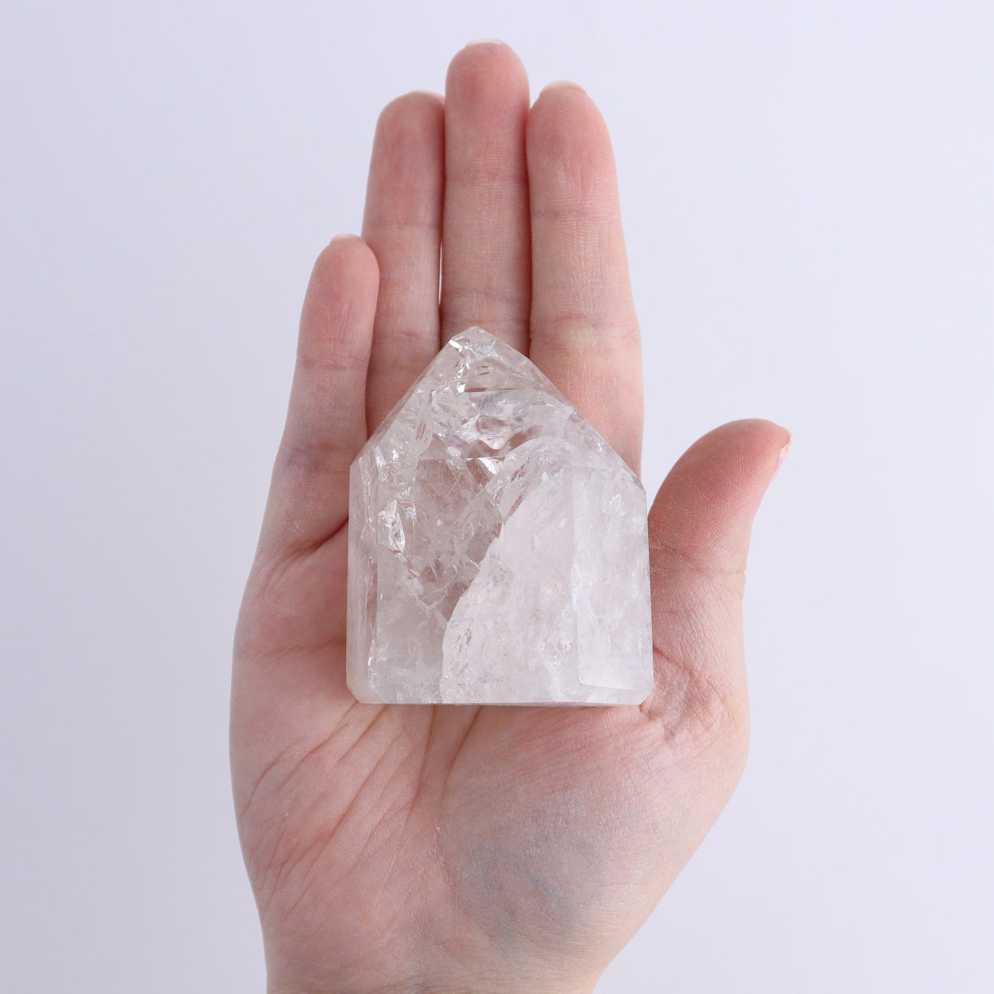 Crackled Quartz Towers Set of 6 - Expert Wholesale and Supplier of Wholesale Crystals & Bulk Gemstones, ["Clear Quartz","Crackled","Points","Quartz","Towers"]