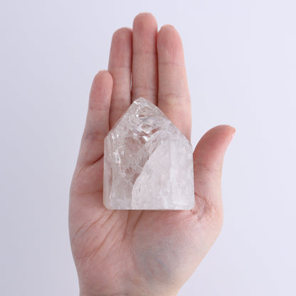 Crackled Quartz Towers Set of 6 - Expert Wholesale and Supplier of Wholesale Crystals & Bulk Gemstones, ["Clear Quartz","Crackled","Points","Quartz","Towers"]