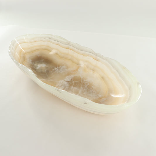 Onyx Canoe Bowl - Expert Wholesale and Supplier of Wholesale Crystals & Bulk Gemstones, ["Bowls","canoe","Mexico","onyx"]