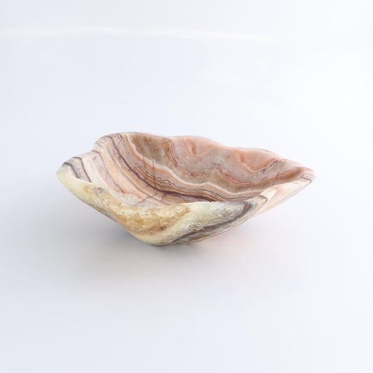 One Bowl Mexican Onyx/Calcite Honey & Pink - Expert Wholesale and Supplier of Wholesale Crystals & Bulk Gemstones, ["bowl","Calcite","Catalog Onyx","Decorative Dish","Mexico","onyx"]