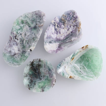 Fluorite Bowls Set of 4 - Expert Wholesale and Supplier of Wholesale Crystals & Bulk Gemstones, ["Bowls","Fluorite","Mexico"]