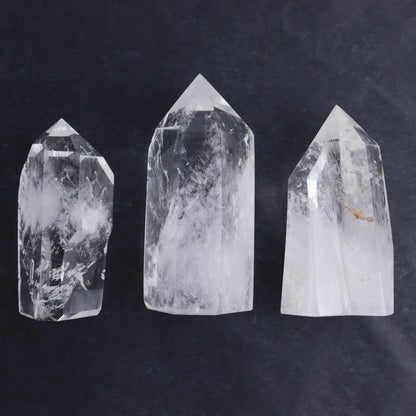 Madagascar Clear Quartz Towers Set of 5 - Expert Wholesale and Supplier of Wholesale Crystals & Bulk Gemstones, ["Madagascar","Quartz","Towers"]