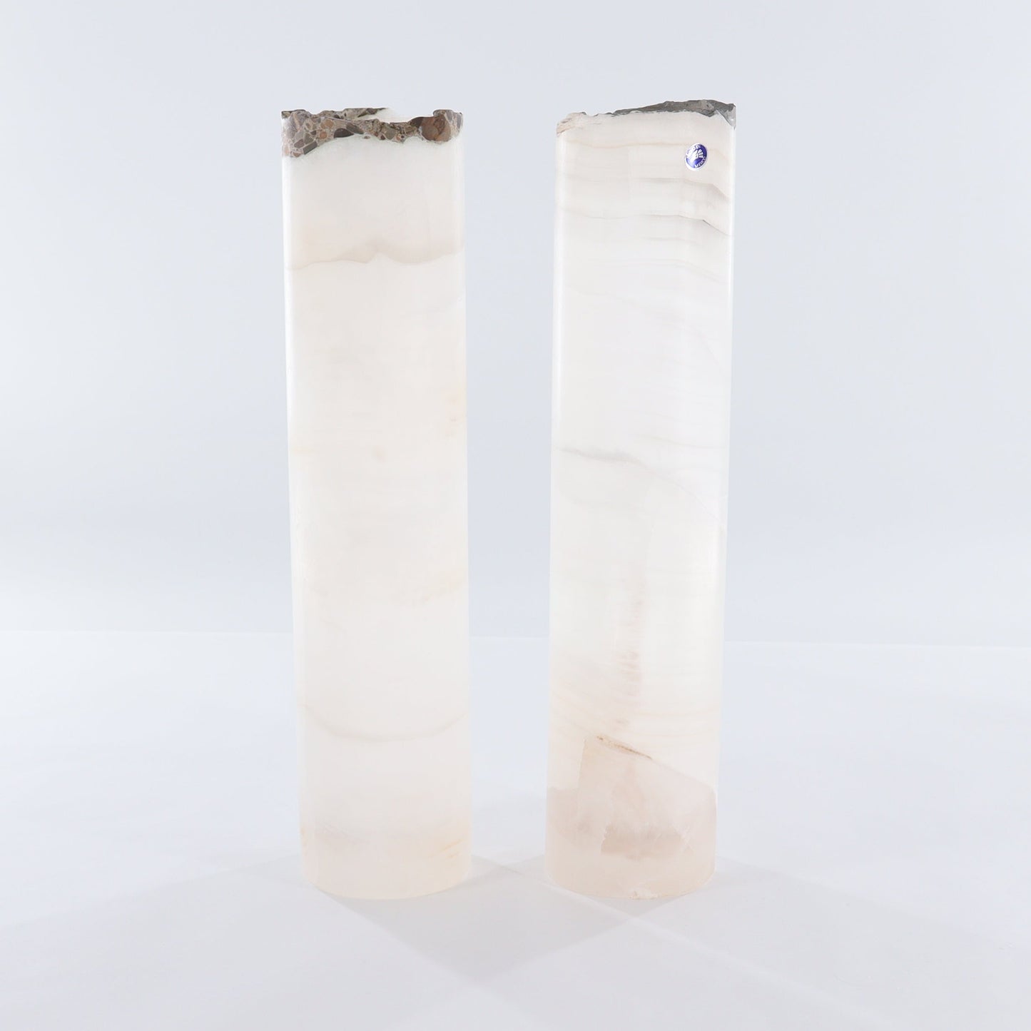 One White Onyx with Stone Edge Lamp Blind - Expert Wholesale and Supplier of Wholesale Crystals & Bulk Gemstones, ["Lamps","Mexico","onyx"]