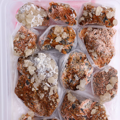 Cerussite Barite from Morocco Flat - Expert Wholesale and Supplier of Wholesale Crystals & Bulk Gemstones, ["Barite","Cerussite Barite","Clusters","Flats","Morocco"]