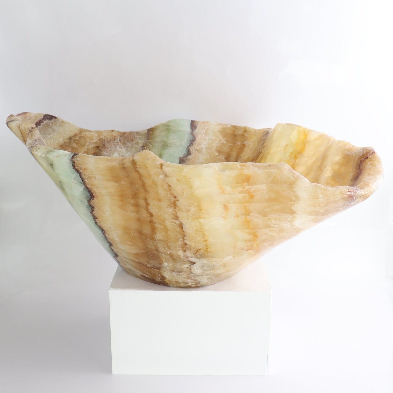 Mexican Onyx/Calcite Bowl - Expert Wholesale and Supplier of Wholesale Crystals & Bulk Gemstones, ["Bowls","Calcite","Mexico","onyx"]