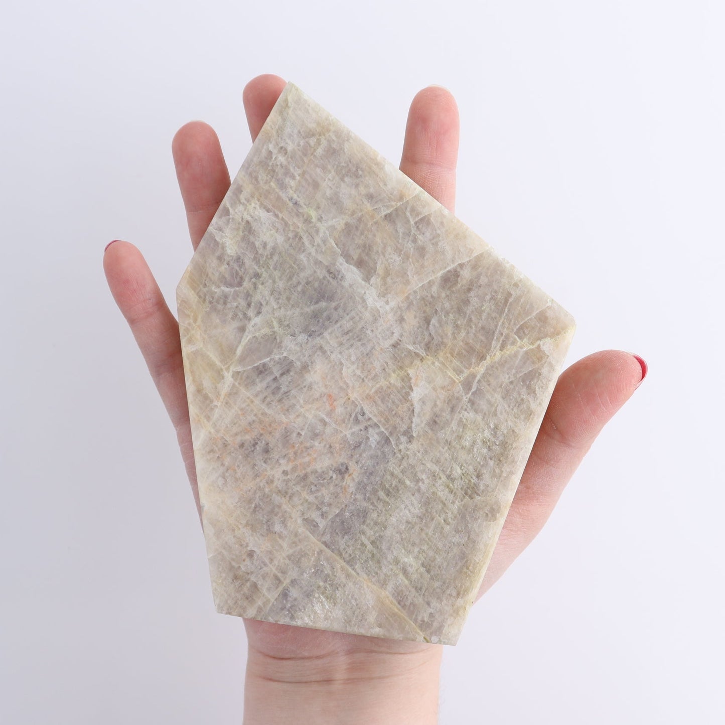 Moonstone Slices & Slabs Set of 4