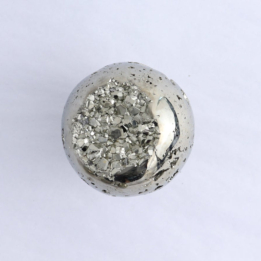 Pyrite Spheres Set of 4