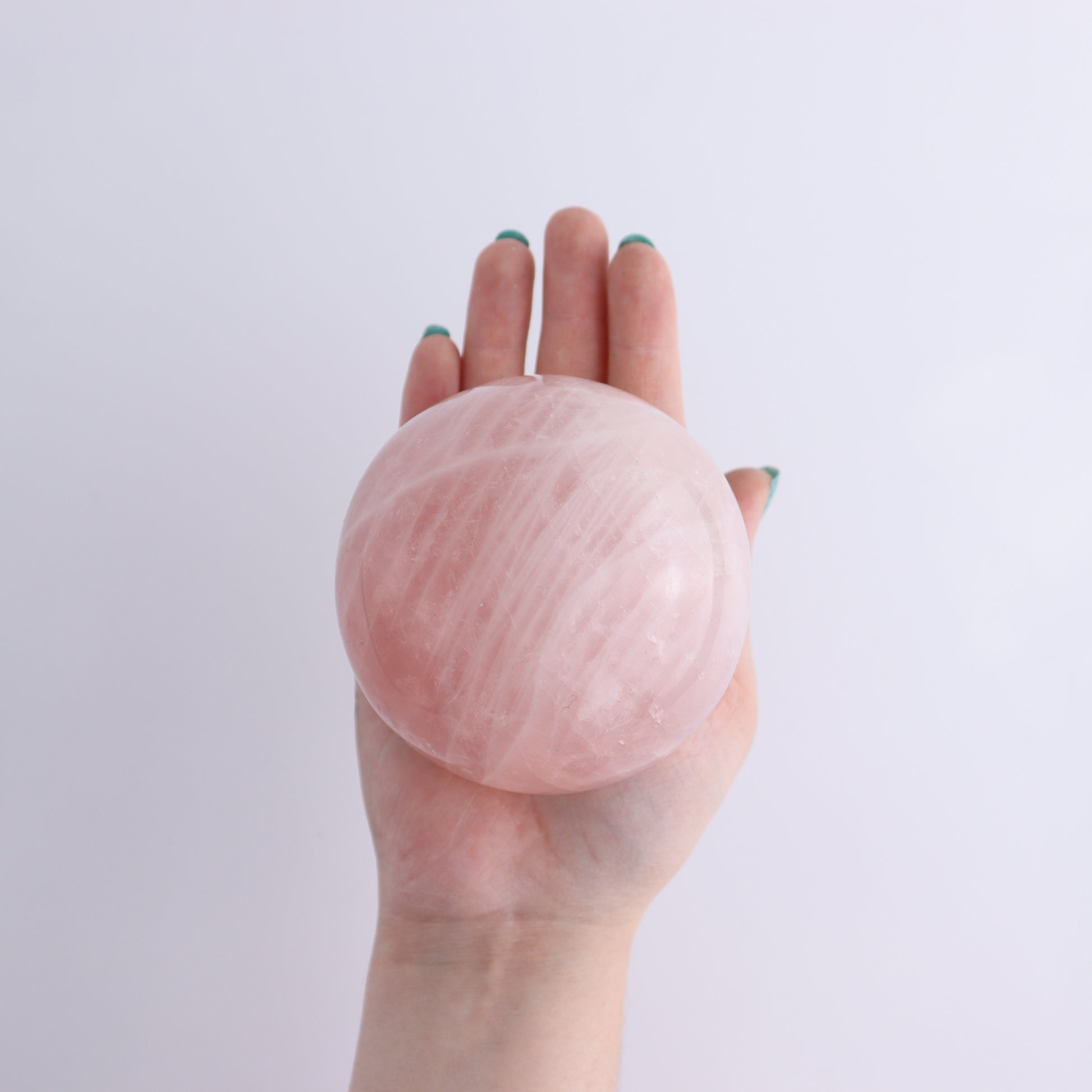 Rose Quartz Spheres Set of 4 - Expert Wholesale and Supplier of Wholesale Crystals & Bulk Gemstones, ["Madagascar","Rose Quartz","Spheres"]