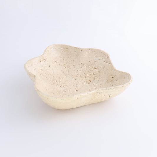 One Travertine Bowl - Expert Wholesale and Supplier of Wholesale Crystals & Bulk Gemstones, ["bowl","Catalog Onyx","Decorative Dish","Mexico","Travertine"]