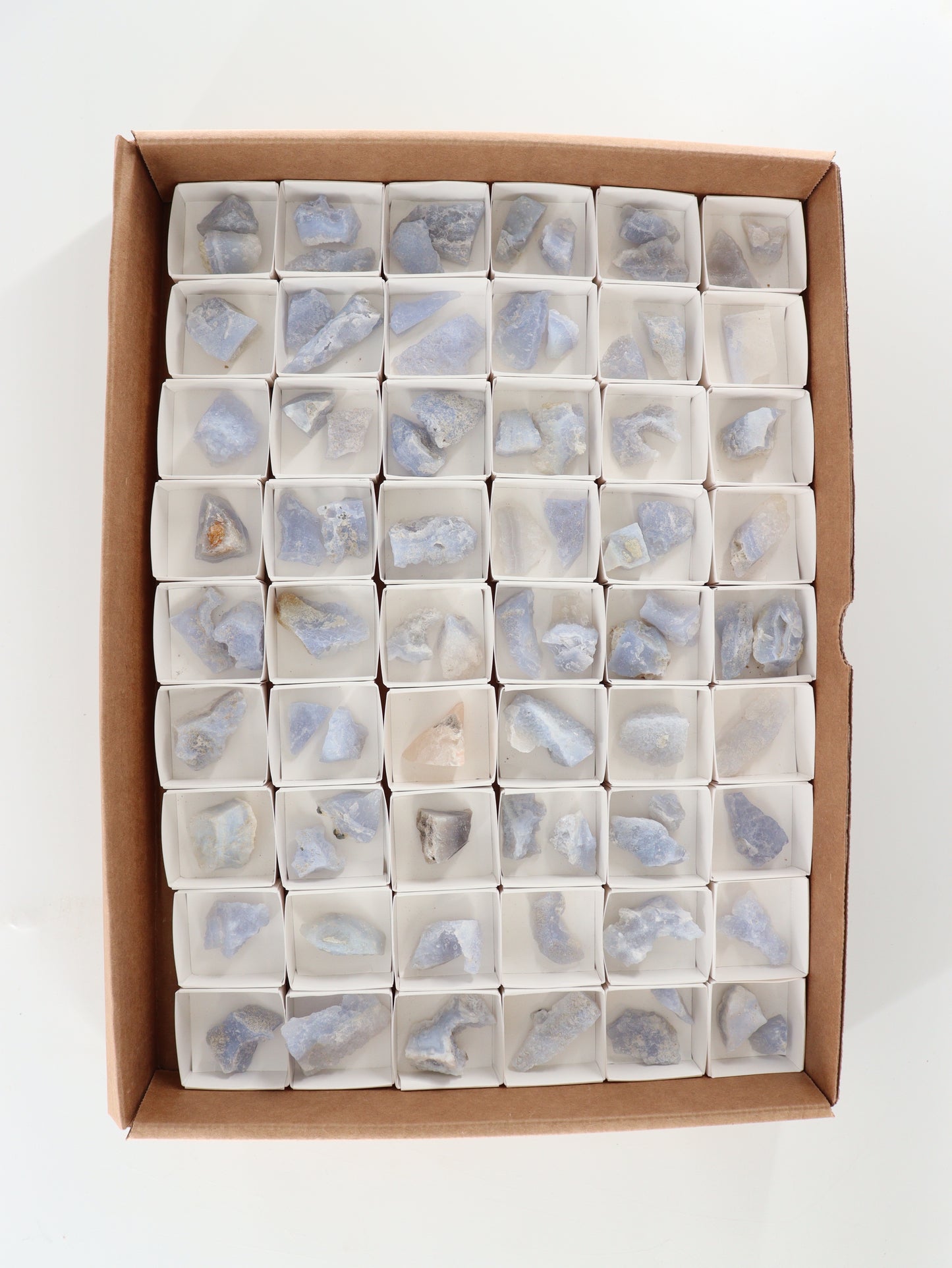 Blue Lace Agate Flat - Expert Supplier of Wholesale Crystals & Bulk Gemstones