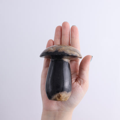 Petrified Wood Mushrooms Set of 4 - Expert Wholesale and Supplier of Wholesale Crystals & Bulk Gemstones, ["Indonesia","Mushrooms","Petrified Wood"]