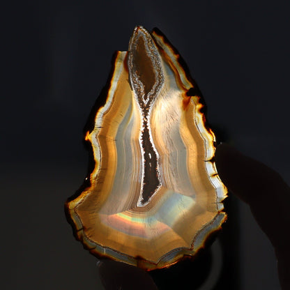Iris Agate Slices Set of 8 - Expert Wholesale and Supplier of Wholesale Crystals & Bulk Gemstones, ["Agate","Iris Agate","Slices and Slabs"]