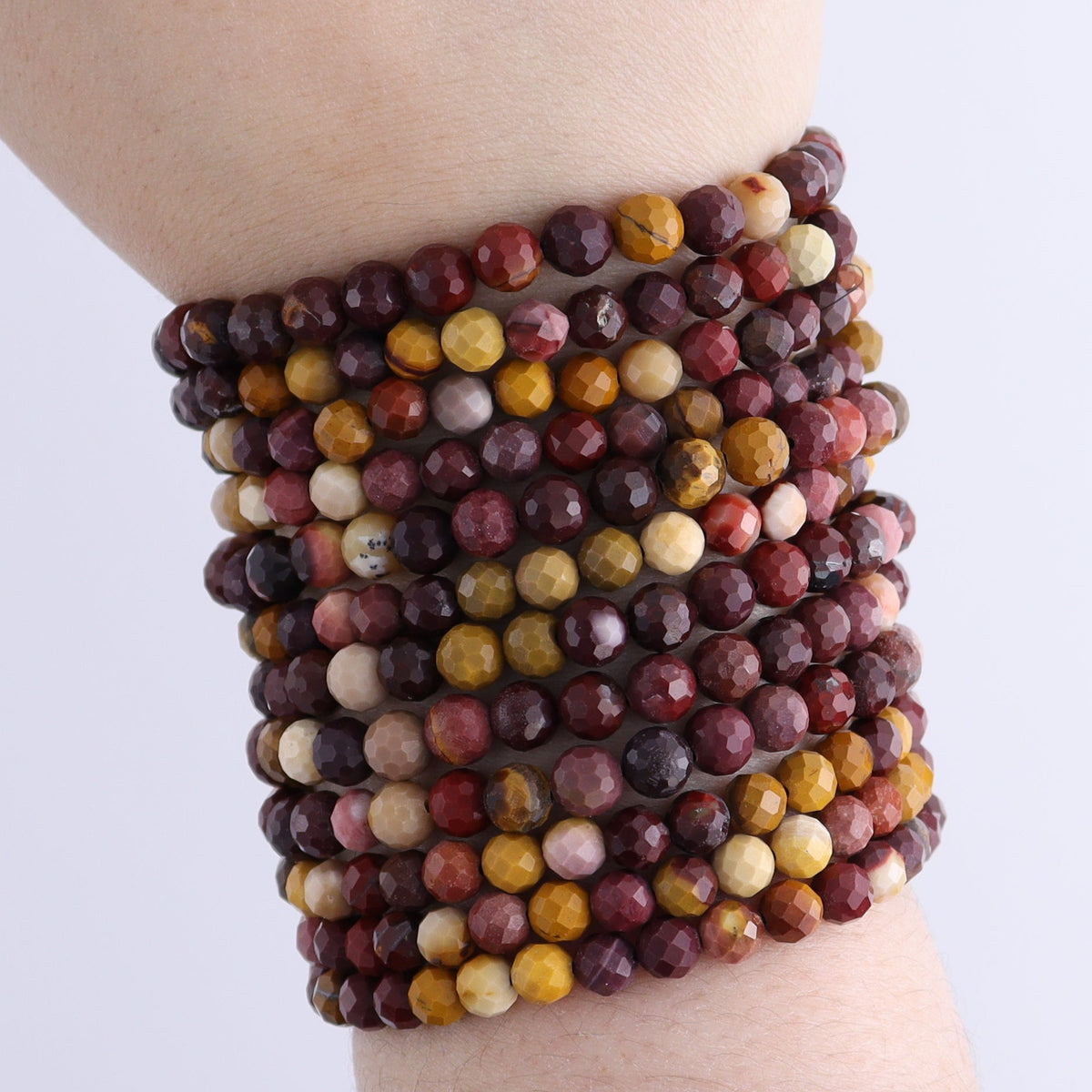 One Mookaite Faceted Bracelet | Mi Esperanza Minerals | Supplier of Crystals and Onyx