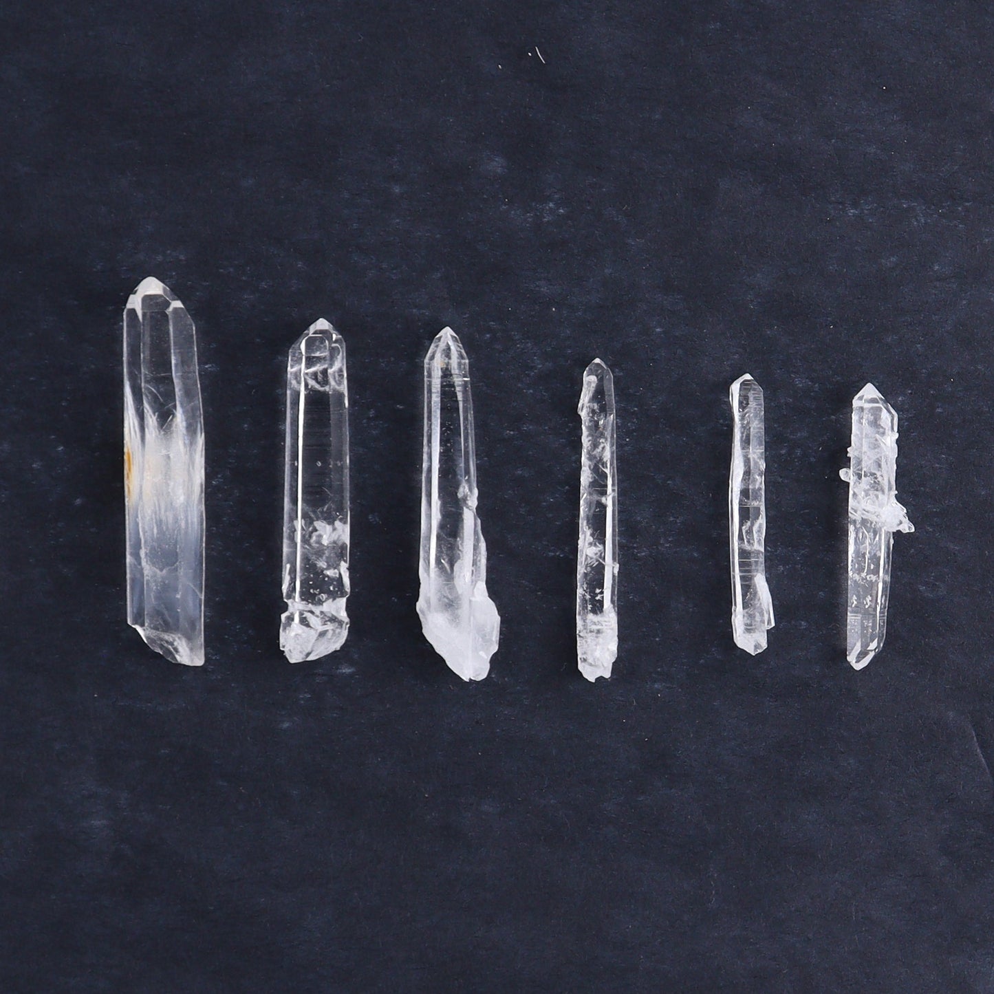 Columbian Lemurian Points Set of 32 - Expert Wholesale and Supplier of Wholesale Crystals & Bulk Gemstones, ["Lemurian","Points"]