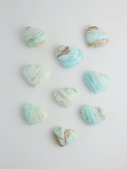 1kg Caribbean Calcite Hearts - Expert Wholesale and Supplier of Wholesale Crystals & Bulk Gemstones, []