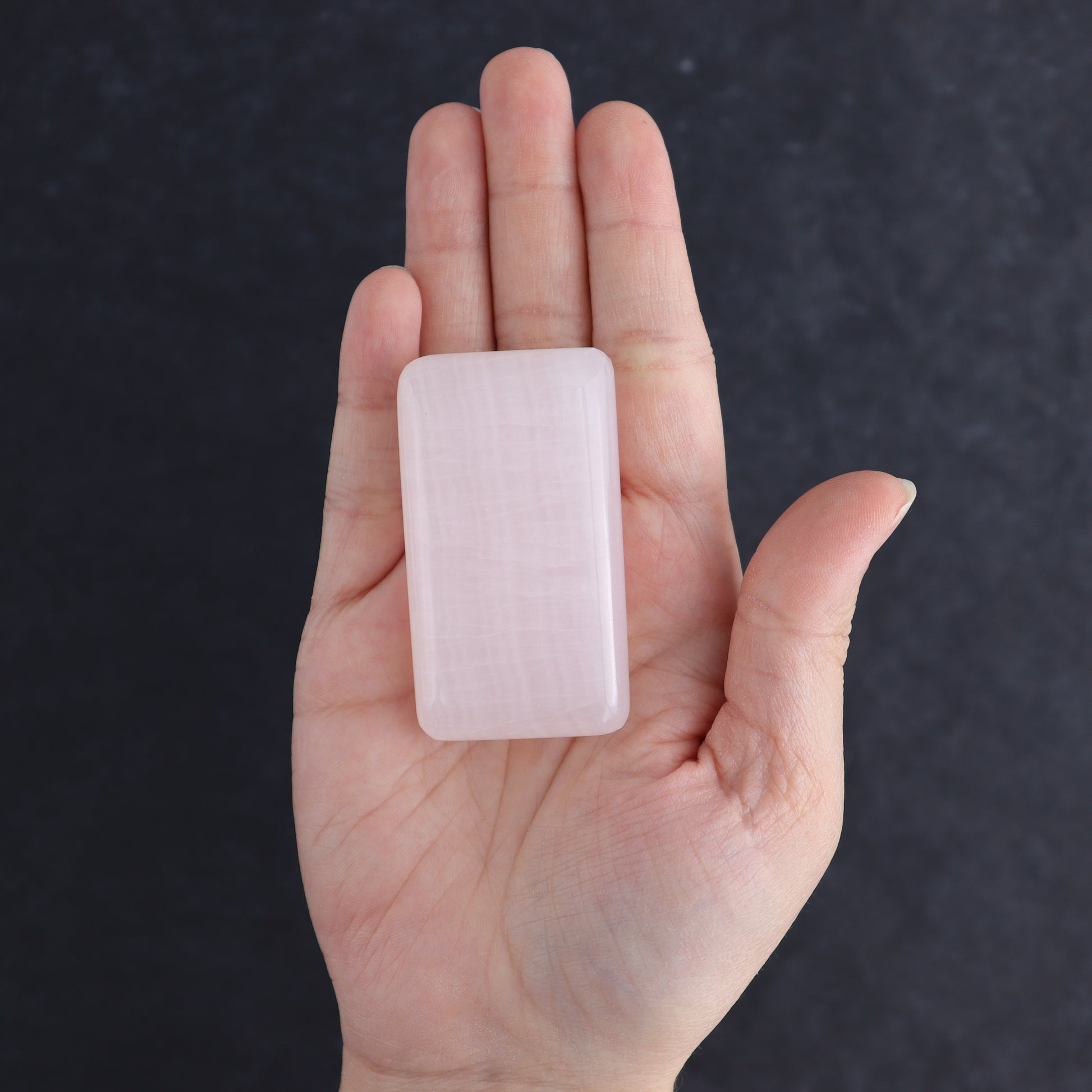 Pink Mangano Calcite Rectangles Set of 8 - Expert Wholesale and Supplier of Wholesale Crystals & Bulk Gemstones, ["Calcite","Madagascar","Pink Calcite","Rectangle"]