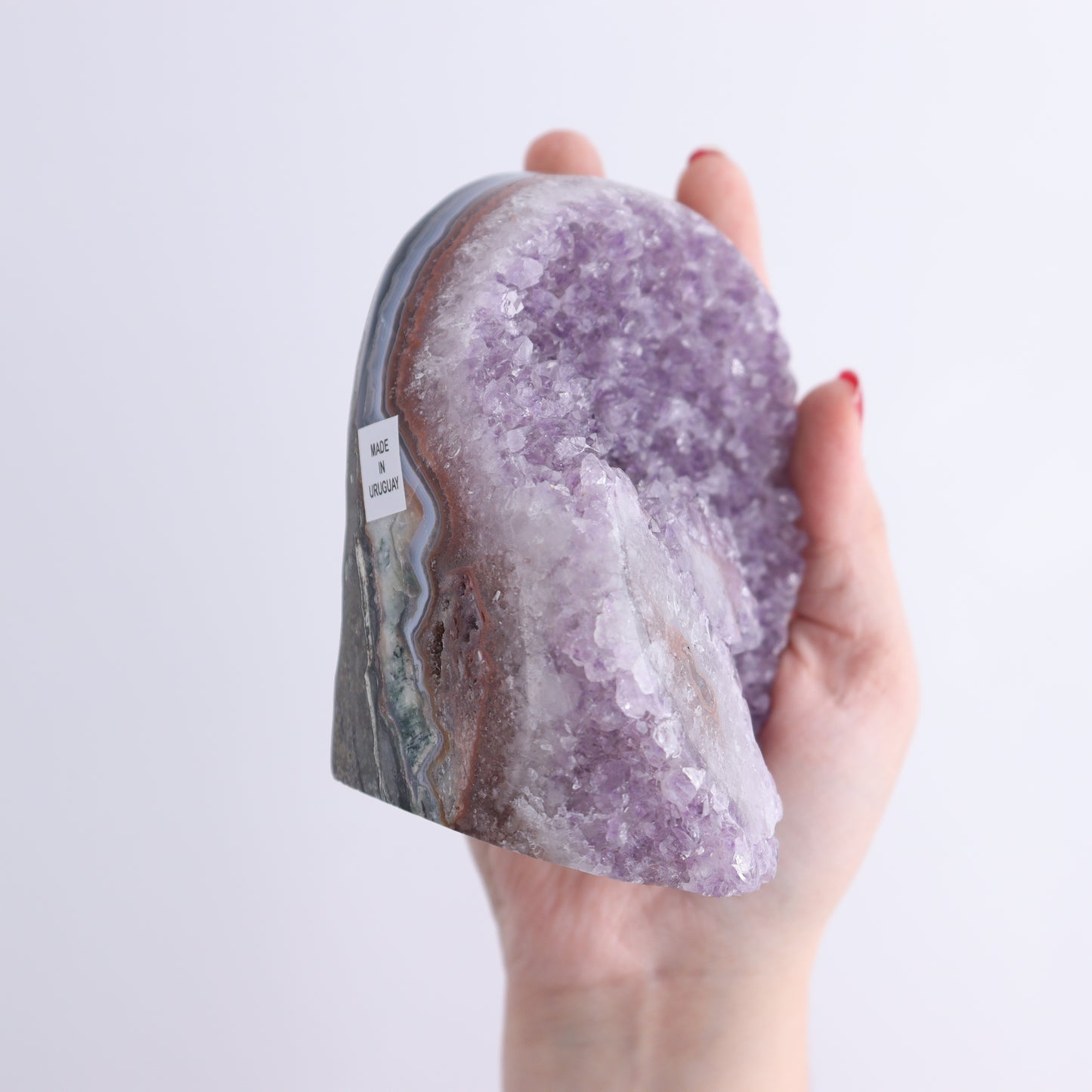 Uruguay Amethyst Set of 3 - Expert Wholesale and Supplier of Wholesale Crystals & Bulk Gemstones, ["Amethyst","Freeforms","Uruguay"]