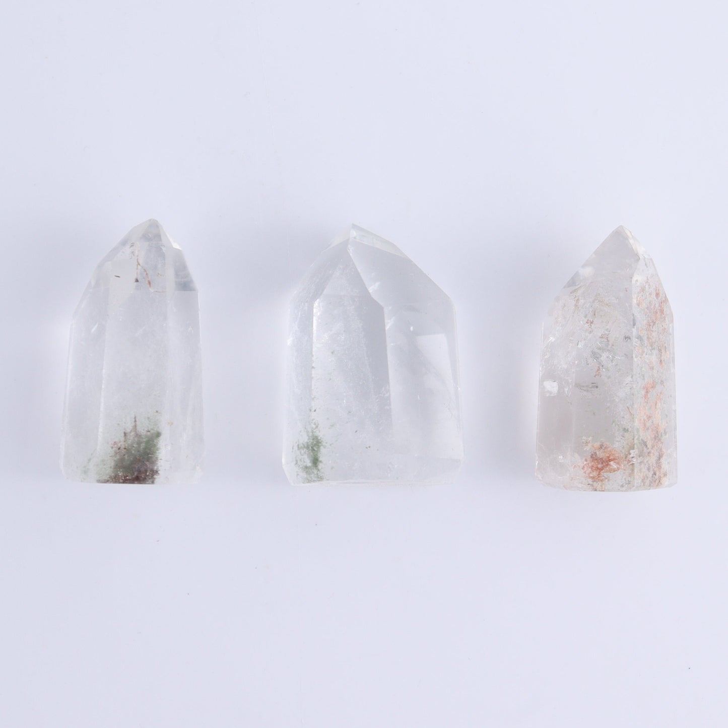 Garden Quartz Towers Set of 20 - Expert Wholesale and Supplier of Wholesale Crystals & Bulk Gemstones, ["Garden Quartz","Quartz","Towers"]