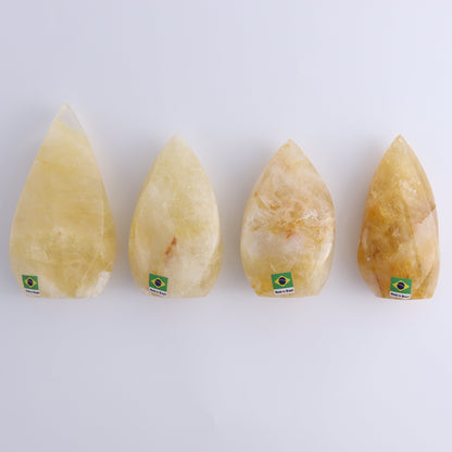 Golden Healer Flames Set of 4 - Expert Wholesale and Supplier of Wholesale Crystals & Bulk Gemstones, ["Brazil","flames","Golden Healer"]