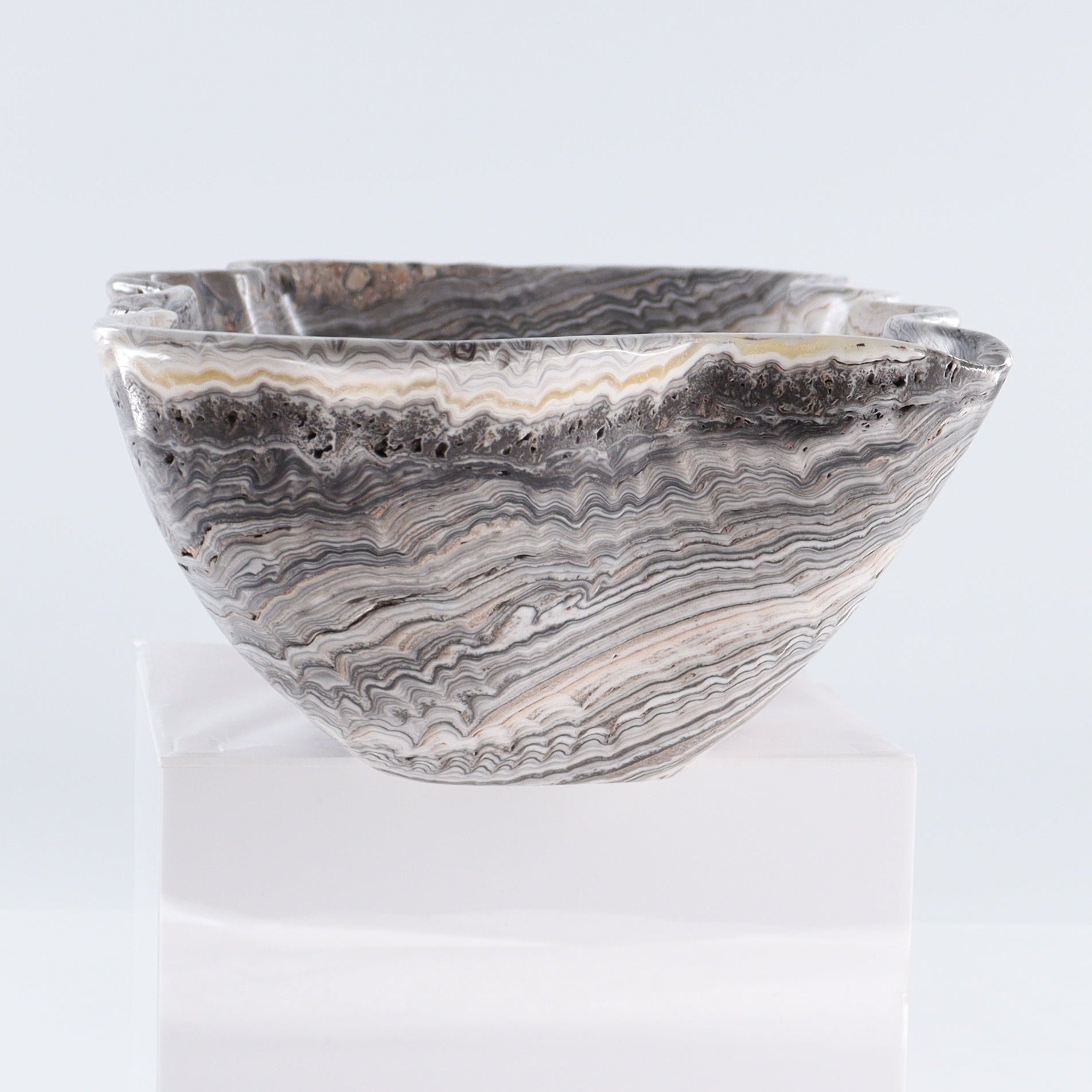 Mexican Onyx/Calcite Bowl - Expert Wholesale and Supplier of Wholesale Crystals & Bulk Gemstones, ["Bowls","Calcite","Mexico","onyx"]
