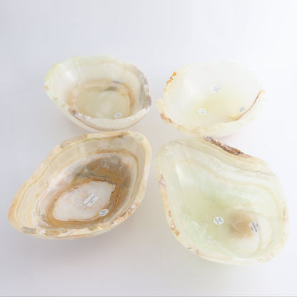 Onyx Bowl Set of 4 - Expert Wholesale and Supplier of Wholesale Crystals & Bulk Gemstones, ["Bowls","Mexico","onyx"]