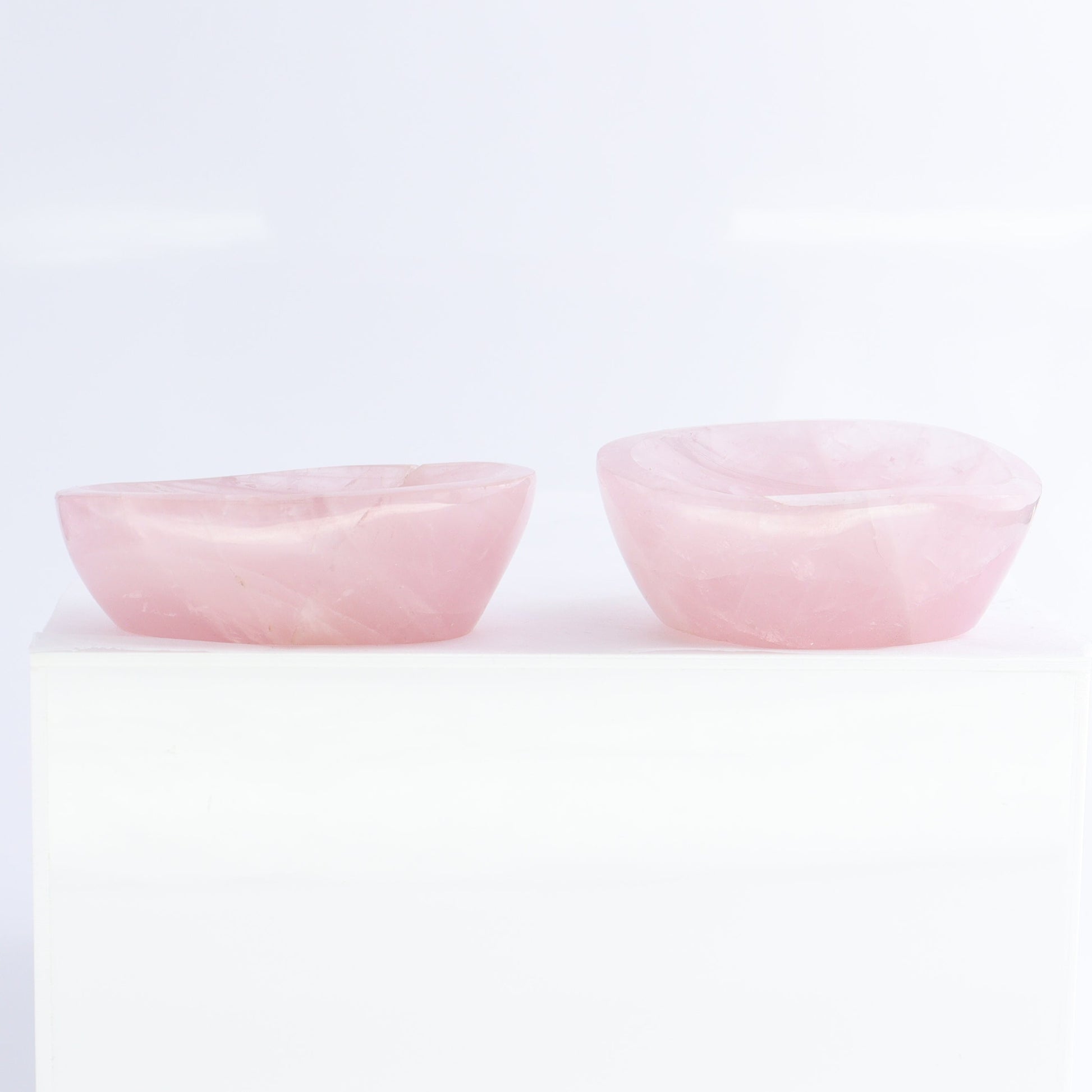 Rose Quartz Bowls Set of 8 - Expert Wholesale and Supplier of Wholesale Crystals & Bulk Gemstones, ["Bowls","Rose Quartz"]