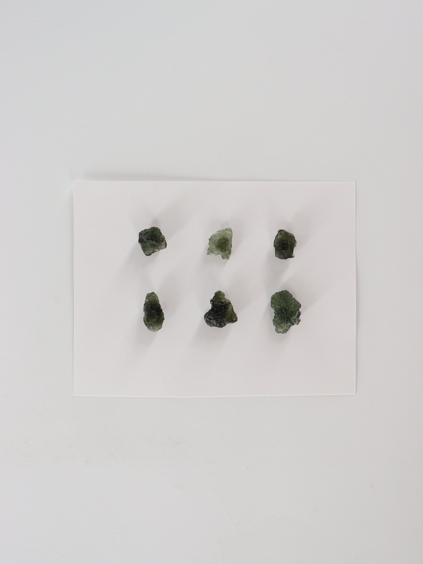Rough Moldavite Set of 6 - Expert Wholesale and Supplier of Wholesale Crystals & Bulk Gemstones, ["Moldavite","Rough"]