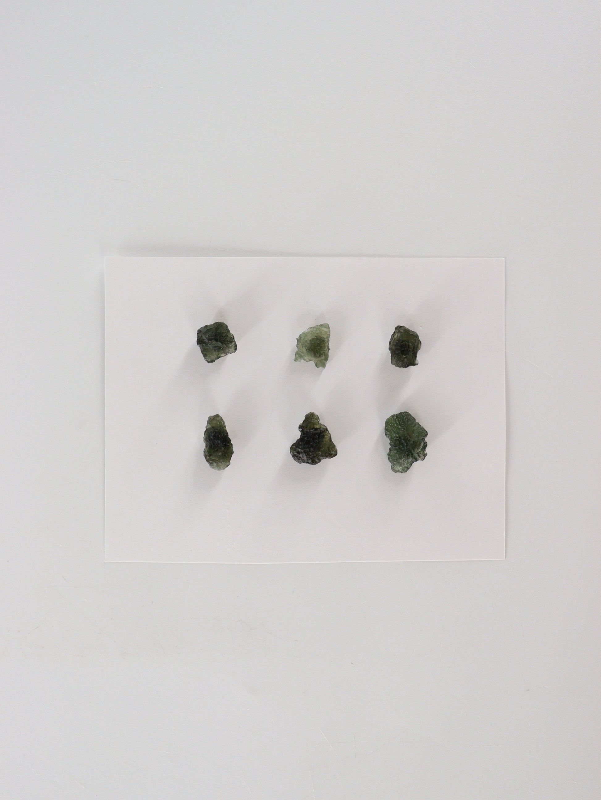 Rough Moldavite Set of 6 - Expert Wholesale and Supplier of Wholesale Crystals & Bulk Gemstones, ["Moldavite","Rough"]