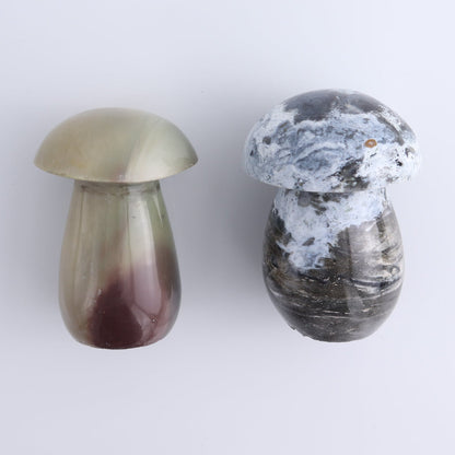 Jasper Mushrooms Set of 8