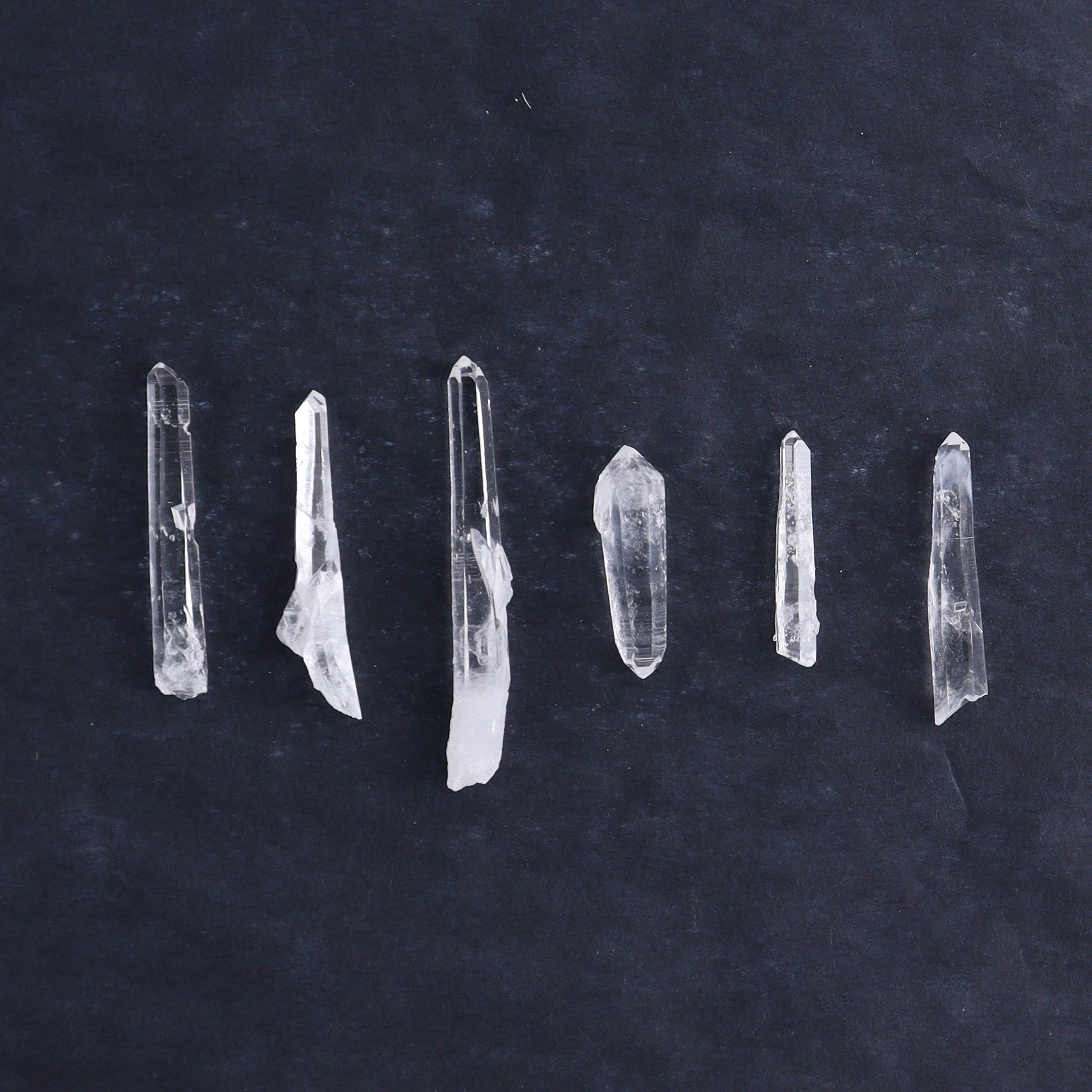 Columbian Lemurian Points Set of 32 - Expert Wholesale and Supplier of Wholesale Crystals & Bulk Gemstones, ["Lemurian","Points"]