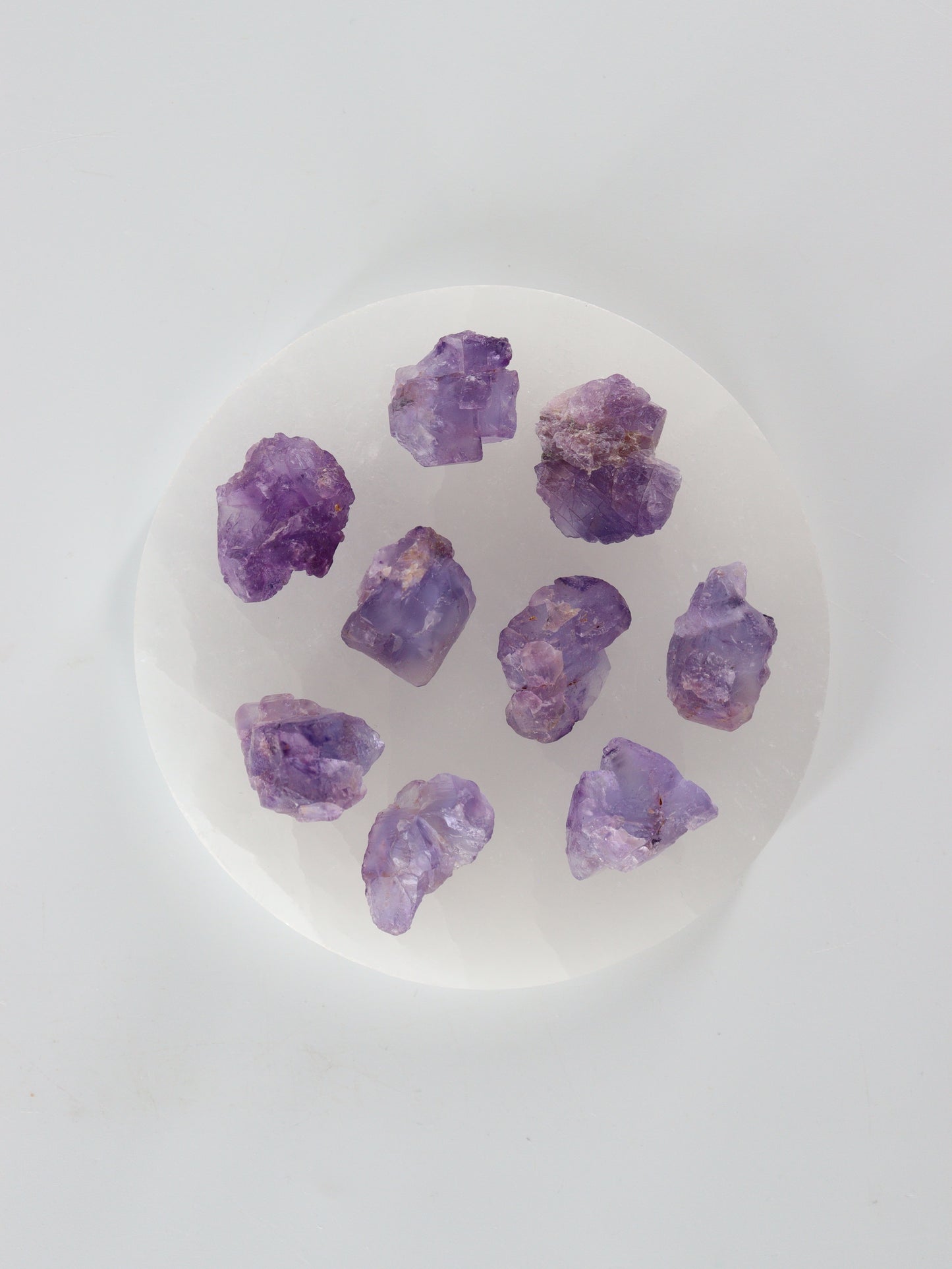 Rough Fluorite Set of 9