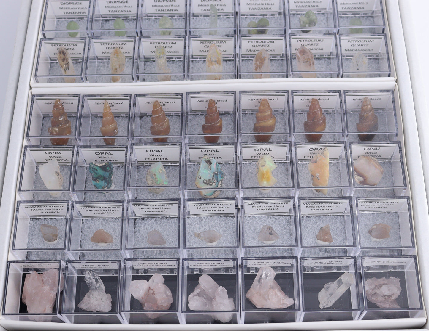 Mixed Mineral Thumbnails Flat