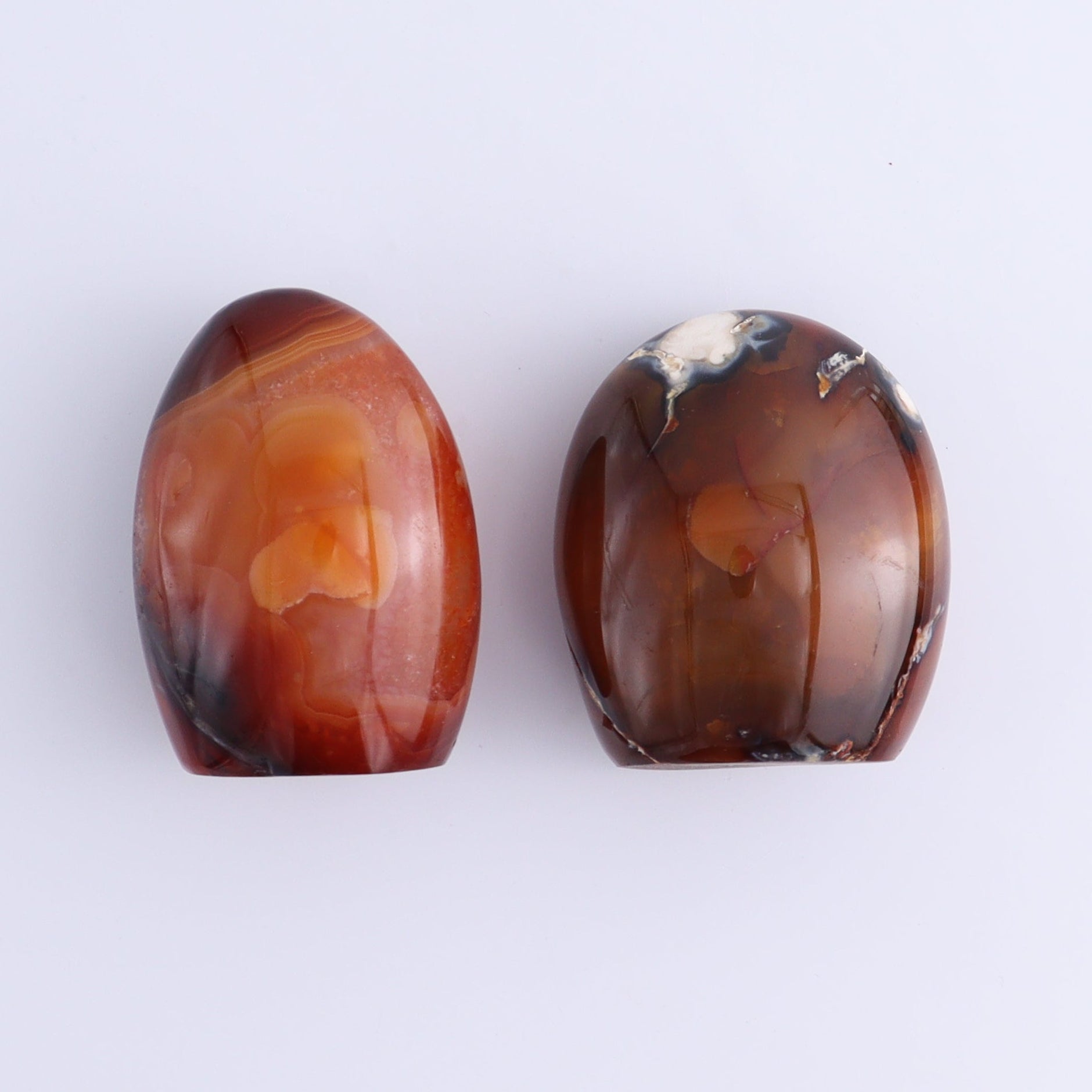 Carnelian Freeforms Set of 8 - Expert Wholesale and Supplier of Wholesale Crystals & Bulk Gemstones, ["carnelian","Freeform","Freeforms","Madagascar"]