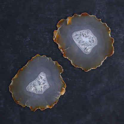Iris Agate Slices Set of 6 - Expert Wholesale and Supplier of Wholesale Crystals & Bulk Gemstones, ["Agate","Iris Agate","Slices and Slabs"]