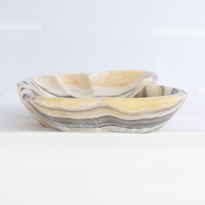 Zebra Onyx Butterfly Bowls Set of 6 - Expert Wholesale and Supplier of Wholesale Crystals & Bulk Gemstones, ["Bowls","Mexico","onyx"]