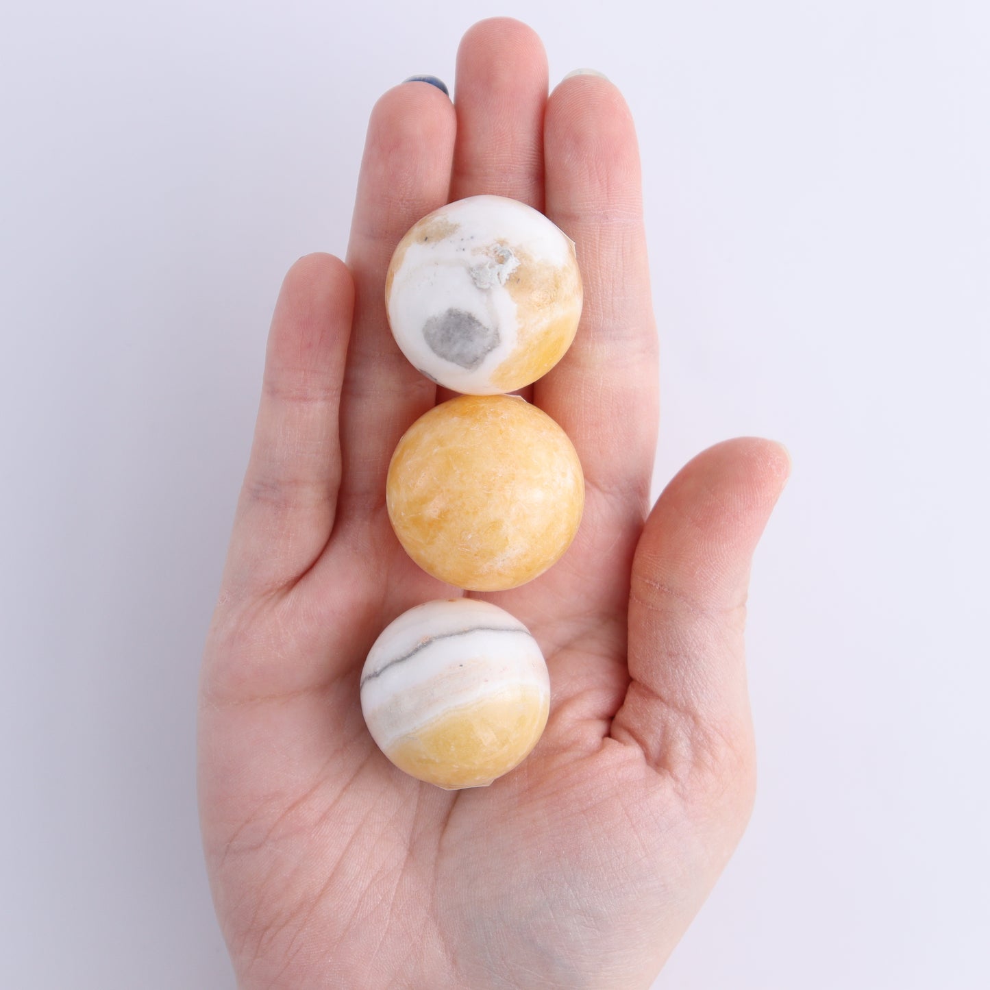 Onyx Spheres Set of 54 - Expert Wholesale and Supplier of Wholesale Crystals & Bulk Gemstones, ["Mexico","onyx","Spheres"]