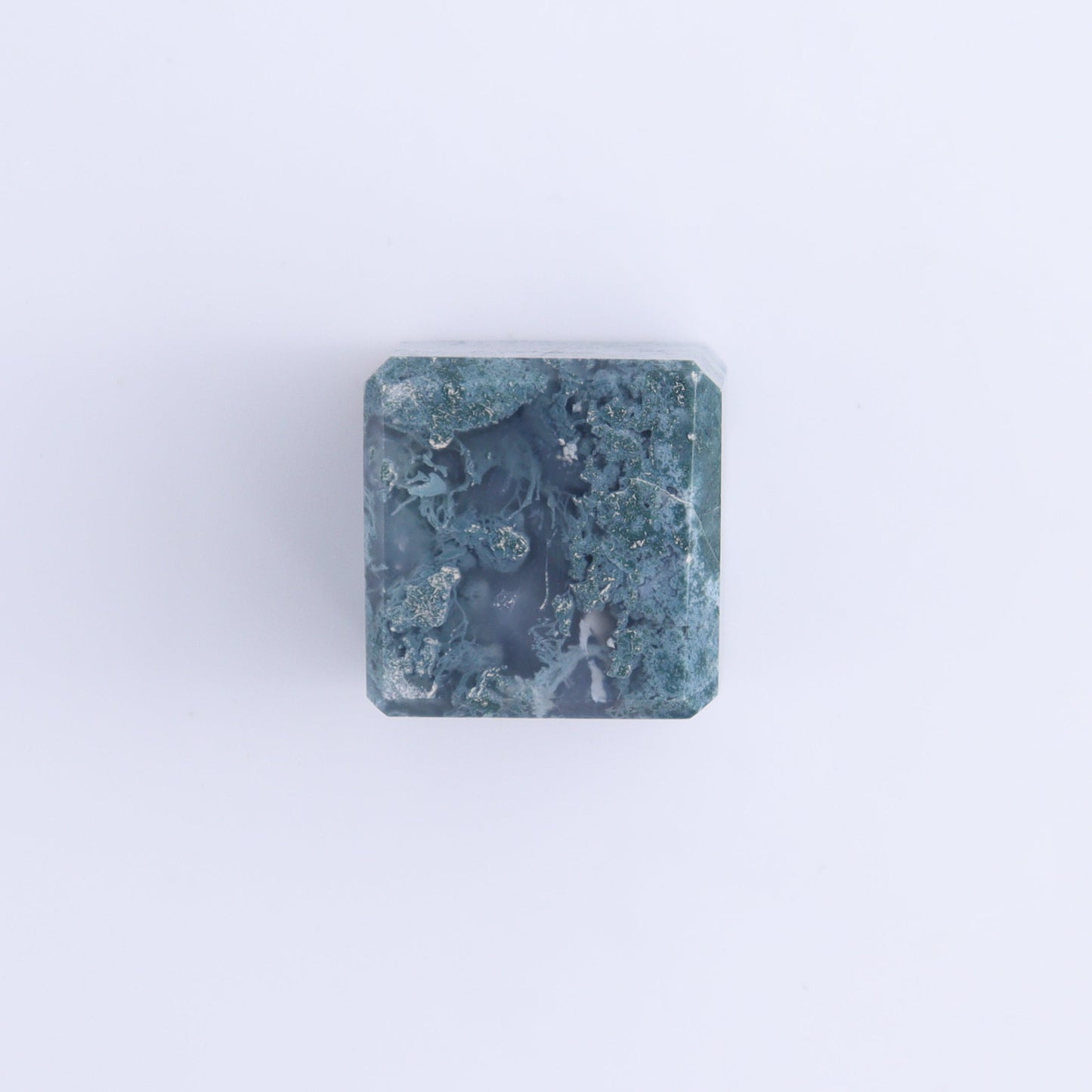 One Moss Agate Cube 3 cm - Expert Wholesale and Supplier of Wholesale Crystals & Bulk Gemstones, ["Cubes","Moss Agate"]