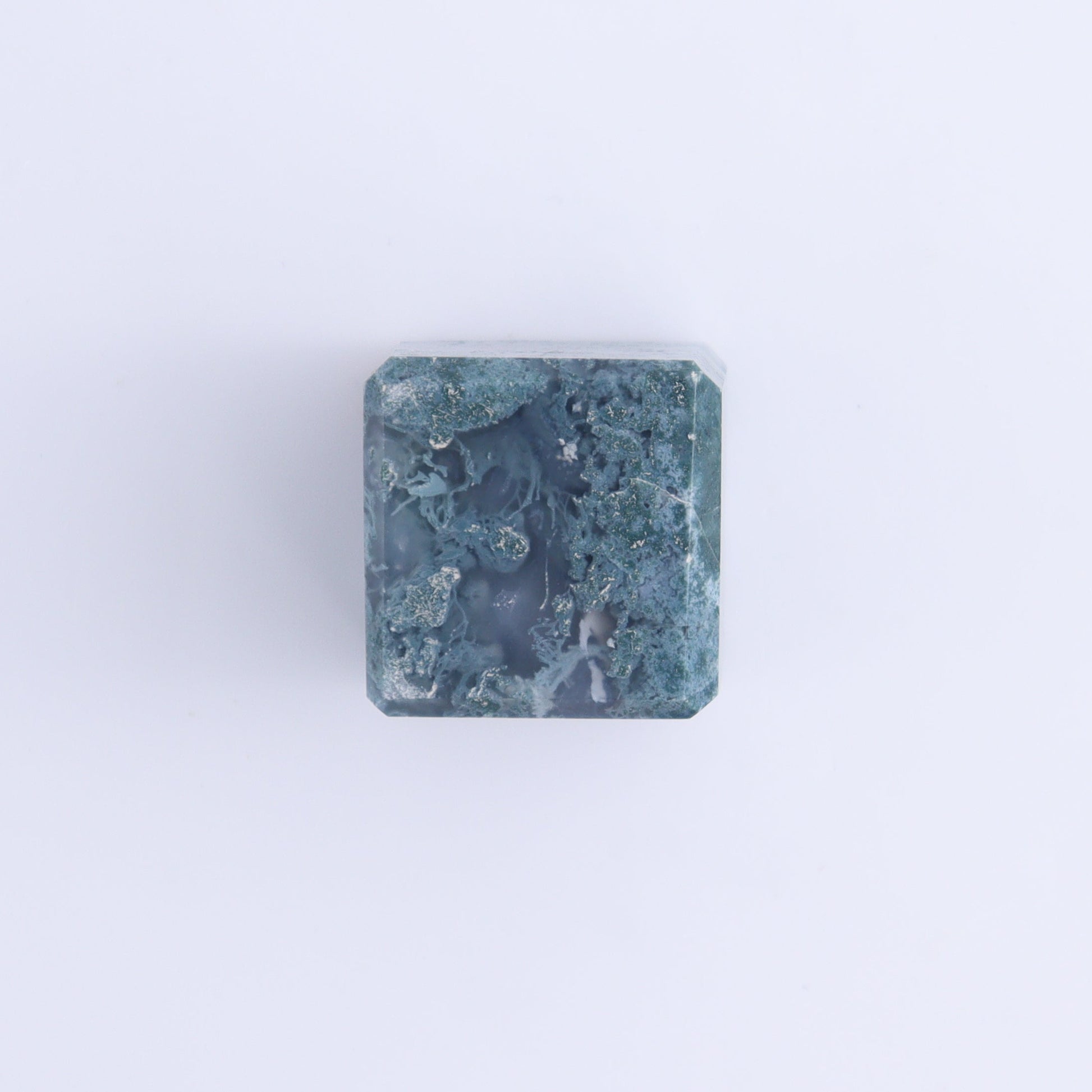 One Moss Agate Cube 3 cm - Expert Wholesale and Supplier of Wholesale Crystals & Bulk Gemstones, ["Cubes","Moss Agate"]