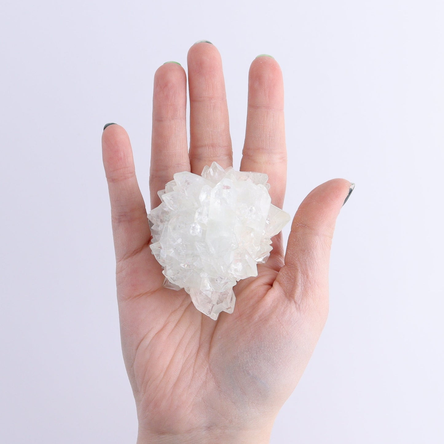 Apophyllite Clusters Set of 6 - Expert Wholesale and Supplier of Wholesale Crystals & Bulk Gemstones, ["Apophyllite","Clusters","Flats"]