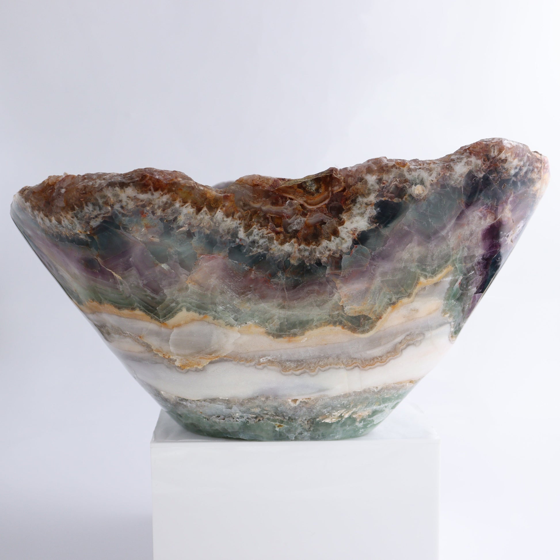 Fluorite Bowl - Expert Wholesale and Supplier of Wholesale Crystals & Bulk Gemstones, ["Bowls","Fluorite","Mexico"]