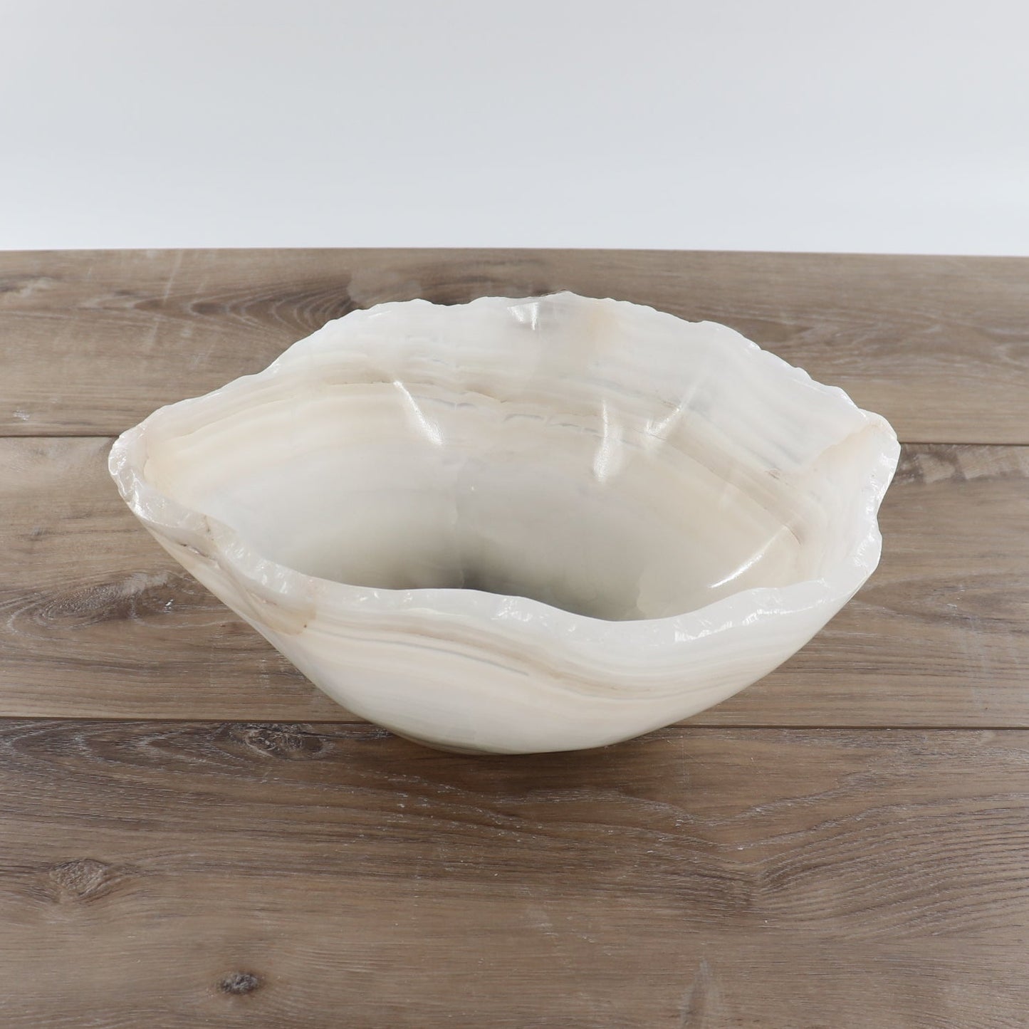Mexican Onyx/Calcite Bowl 12"