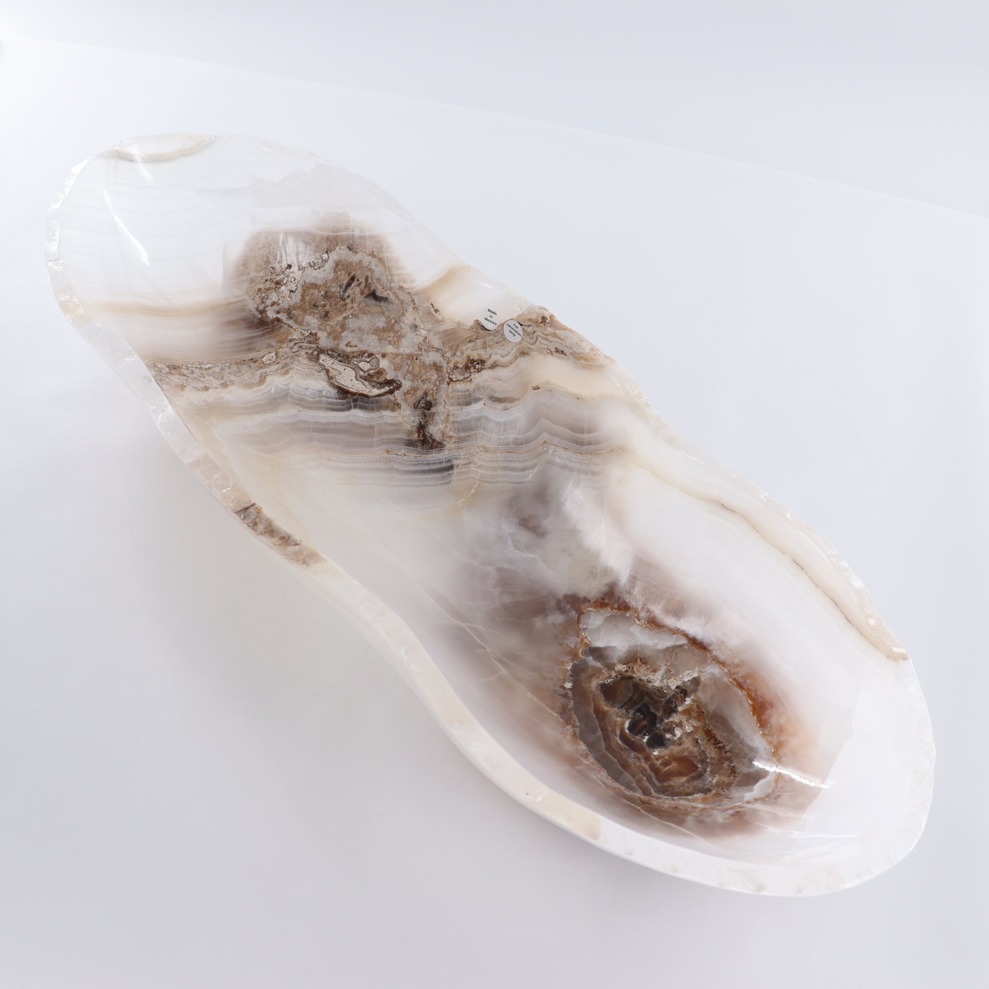 Onyx Canoe Bowl - Expert Wholesale and Supplier of Wholesale Crystals & Bulk Gemstones, ["Bowls","canoe","Mexico","onyx"]