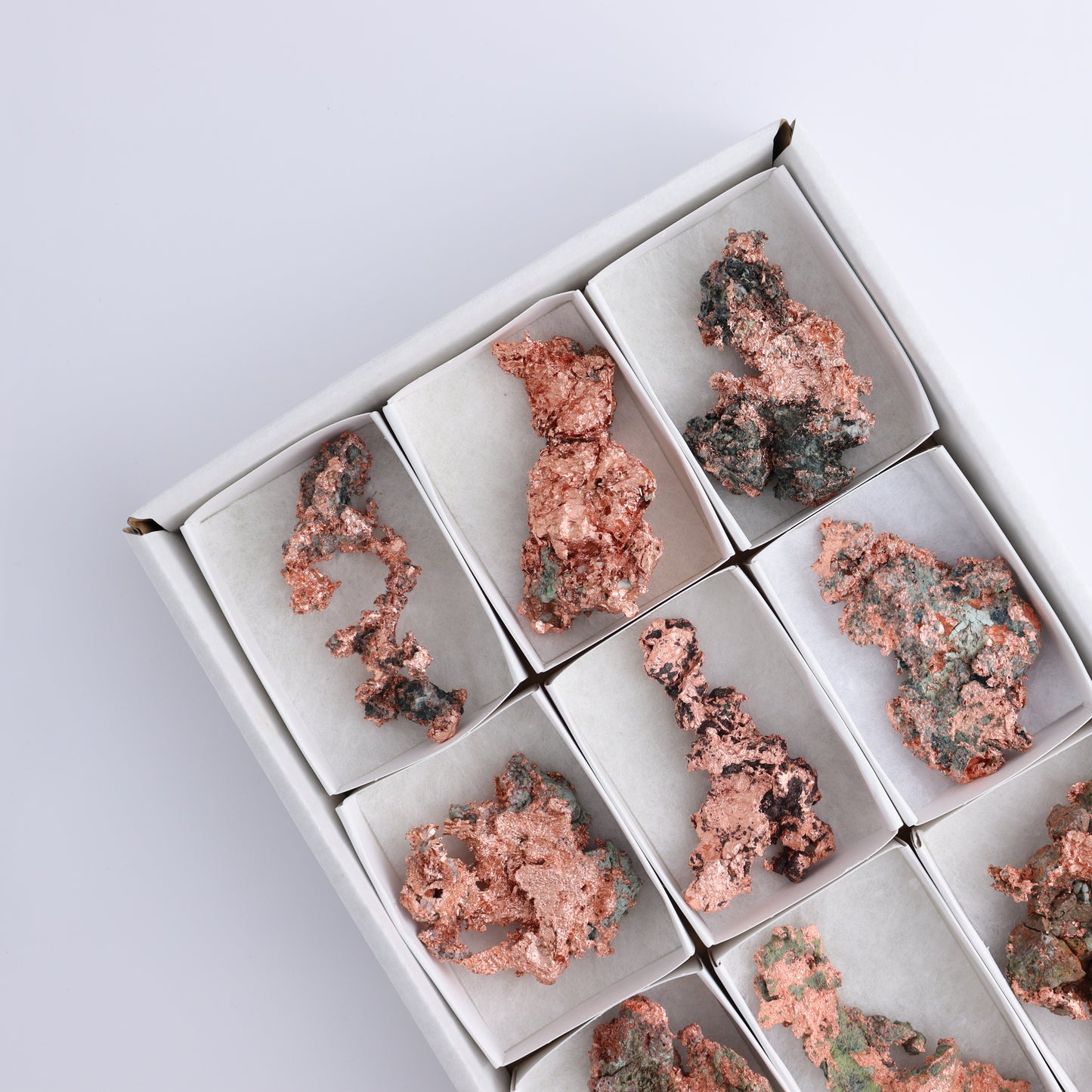 Copper Flat of 9 - Expert Wholesale and Supplier of Wholesale Crystals & Bulk Gemstones, ["copper","Freeforms","United States"]