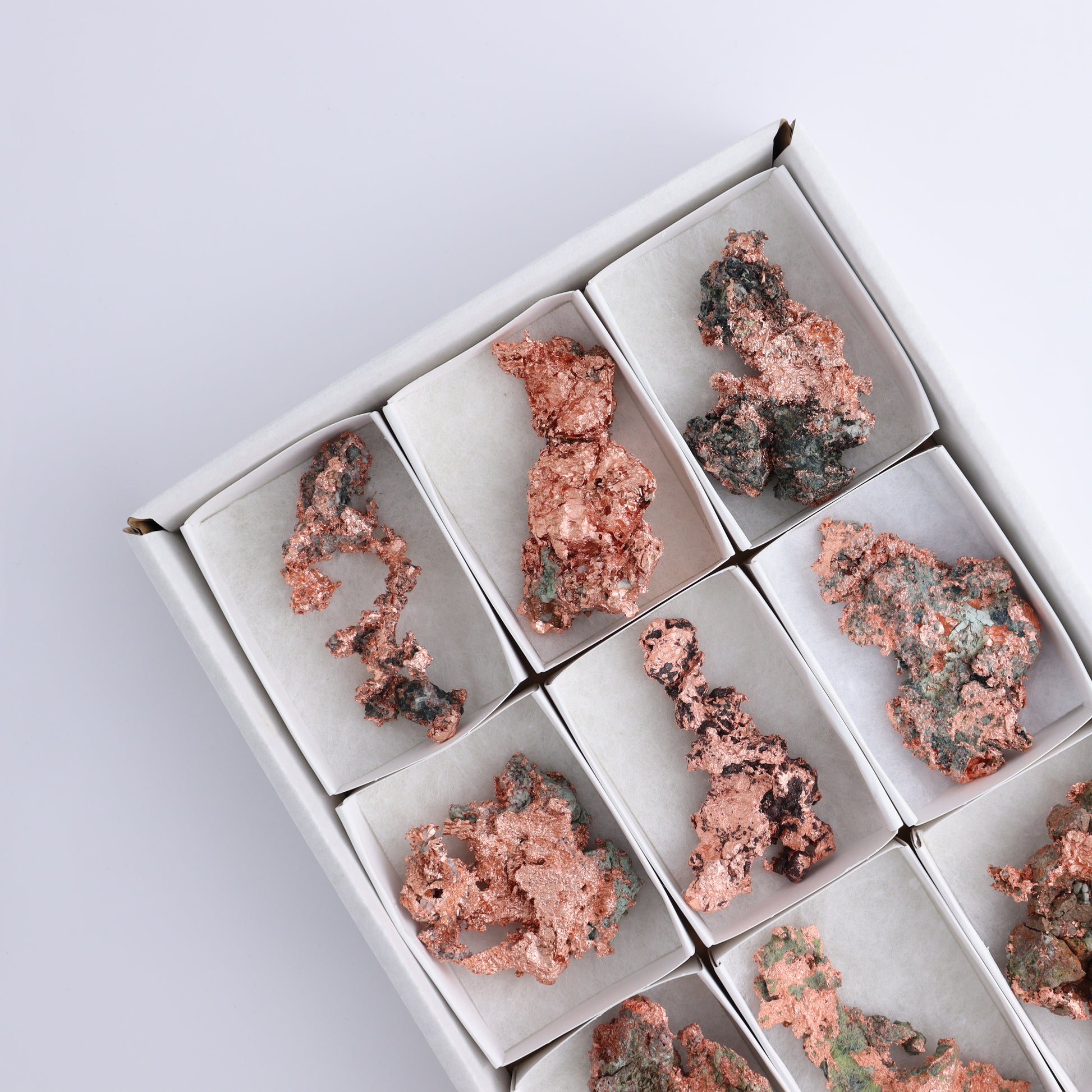 Copper Flat of 9 - Expert Wholesale and Supplier of Wholesale Crystals & Bulk Gemstones, ["copper","Freeforms","United States"]