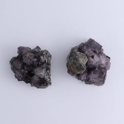 Fluorite Purple Rain Pocket Set of 8 - Expert Wholesale and Supplier of Wholesale Crystals & Bulk Gemstones, ["close_50","England","Fluorite","Purple Rain Pocket","Rough"]