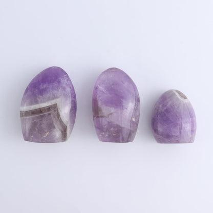 Amethyst Freeform Set of 8