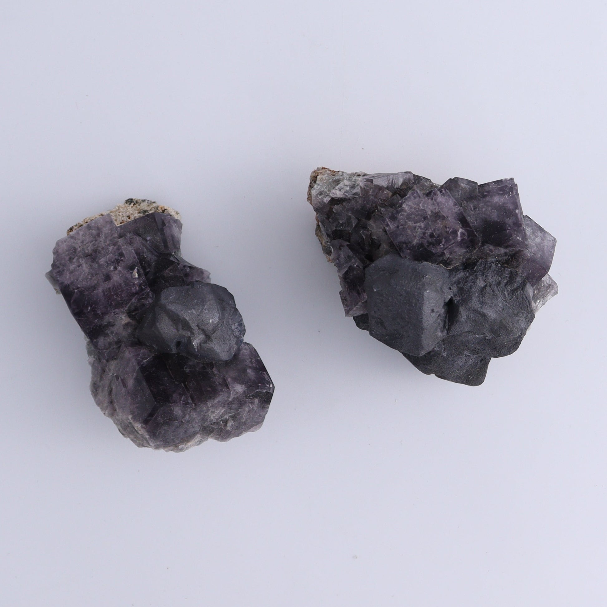 Fluorite Purple Rain Pocket Set of 8 - Expert Wholesale and Supplier of Wholesale Crystals & Bulk Gemstones, ["close_50","England","Fluorite","Purple Rain Pocket","Rough"]